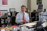 Christian Wulff in seinem B�ro 2