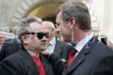 Christian Wulff mit Heinz Rudolf Kunze